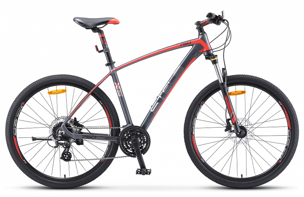 Велосипед Stels Navigator-750 D 27.5" V020 16" Антрацитовый