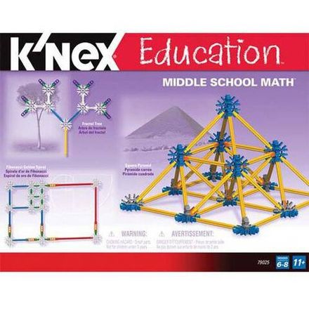 Конструктор образовательный K'NEX Education "Математика, Алгебра, Геометрия: Средняя школа"