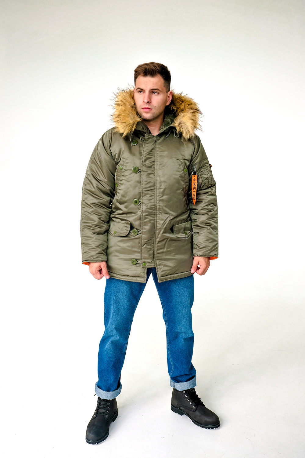 Парка N3b Husky19 Rep.Blue