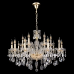 Люстра Crystal Lux MONICA SP10+5 GOLD 2502/315