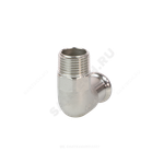 Угольник сталь нерж AISI 316L 90гр Дн 18х1/2" Ру16 пресс/НР Inoxpres RM 197102018