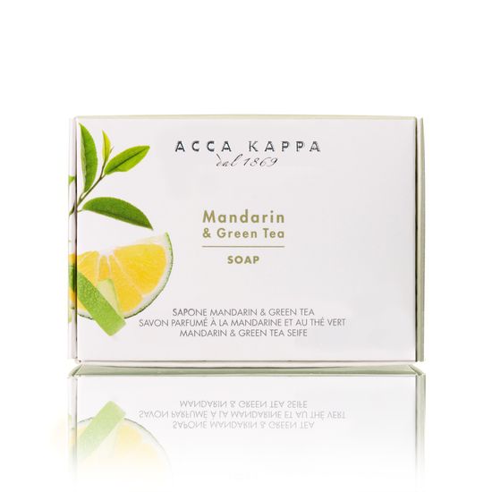 Мыло туалетное твердое Acca Kappa Green Mandarin 150 гр