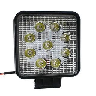Прожектор LED -квадрат 27W (110*110*35) 9SMD 12/24 (шт) G0003-35мм/GZ006