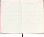 Еженедельник Moleskine Classic WKNT (DHF212WN3) 13х21см твердая обложка красный