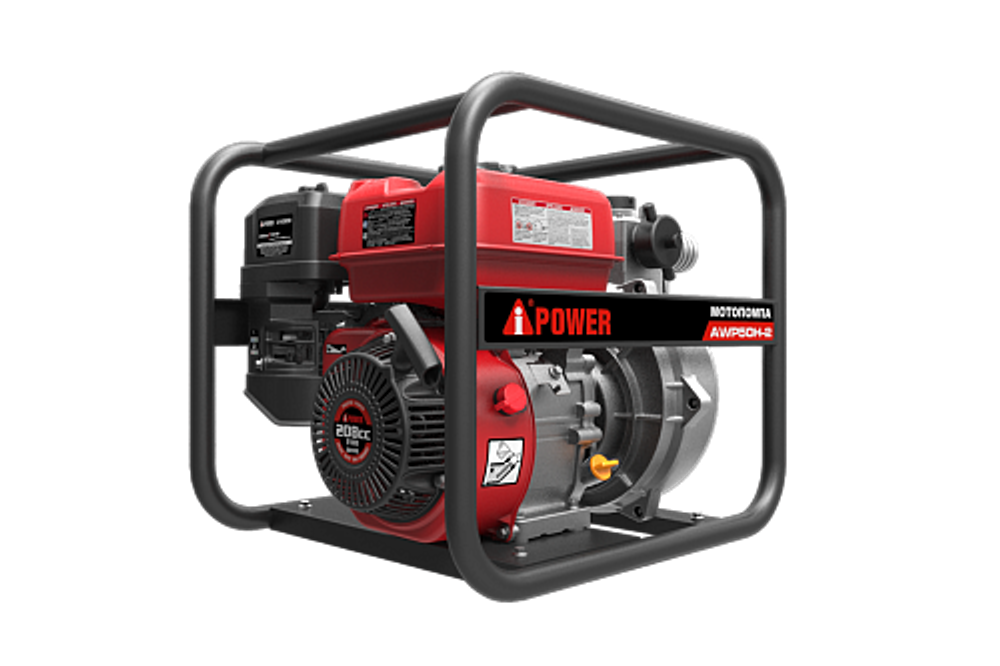 Мотопомпа A-iPower бензиновая высоконапорная AWP50Н-2