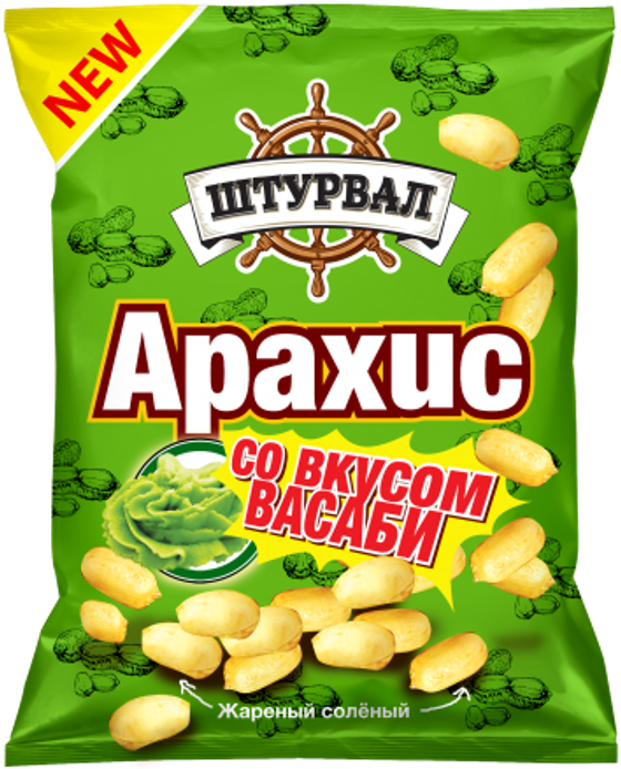 Арахис жареный Васаби 50г (25шт)