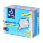 PRIME Пьезокомпрессор PR-4104, 1.8 Вт, 18 л/ч, абсолютно бесшумный