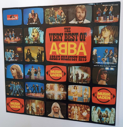 Винтажная виниловая пластинка ABBA The Very Best Of ABBA (ABBAs Greatest Hits) (Germany 1976) 2LP