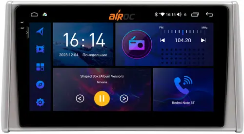 Магнитола для Toyota RAV4 5 2019-2022 (Китай) - AIROC 2K RI-1130CH Android 12, Быстрая, QLed+2K, CarPlay, SIM-слот