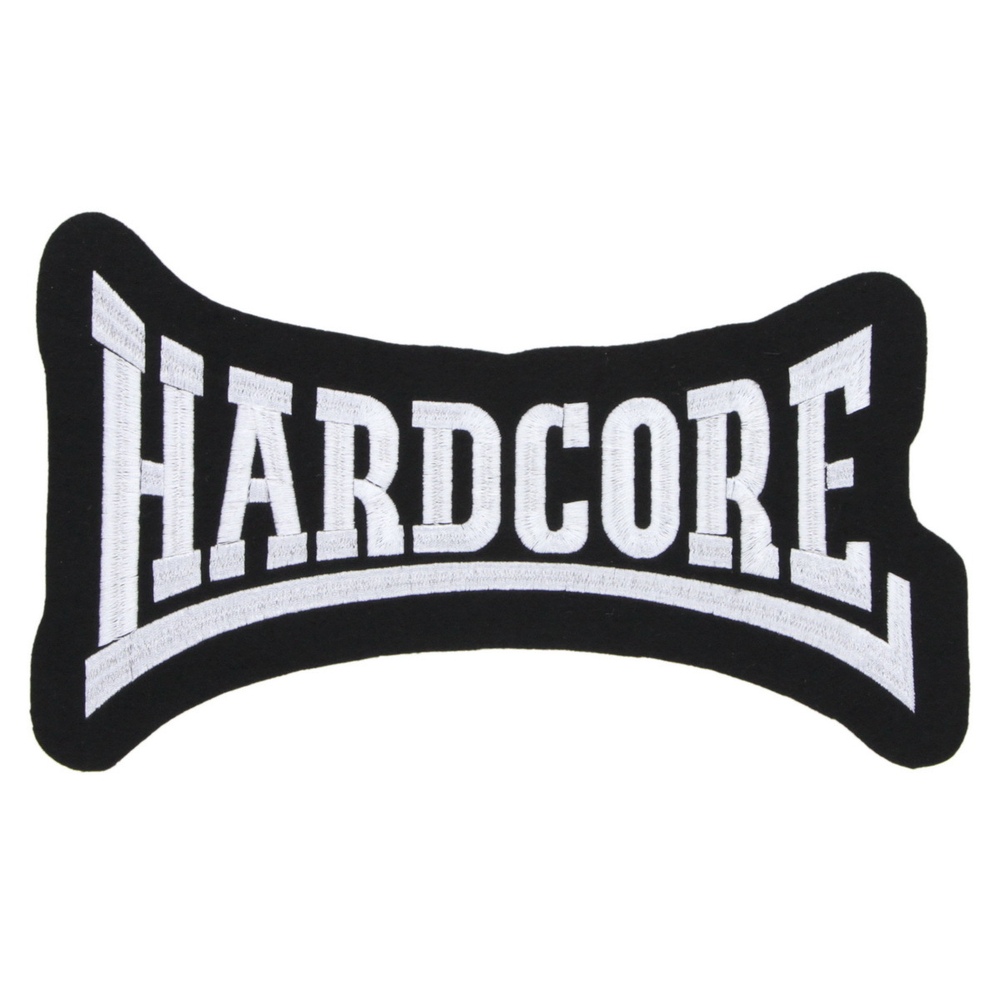 Нашивка спиновая Hardcore