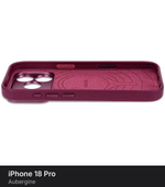 Чехол Decoded Leather Case для iPhone 18 Pro / 17 Pro Aubergine