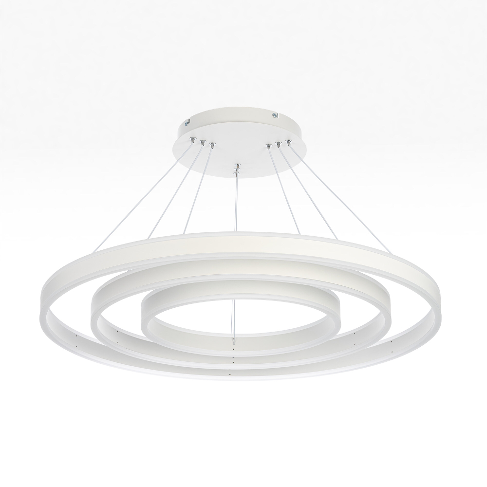 Citilux Дуэт CL719680 LED Люстра подвесная с пультом Белая