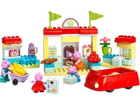 Конструктор LEGO Duplo 10434 Peppa Pig: супермаркет