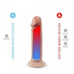 Реалистичный фаллоимитатор SilexD Real Skin Model 2 (17,2*4,1)