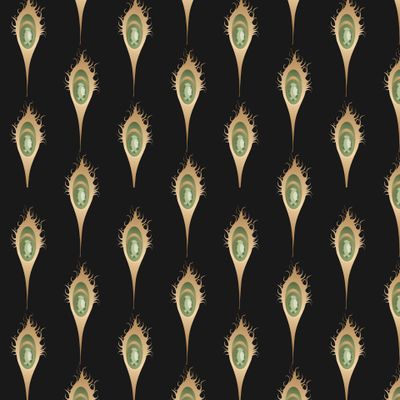 Peacock feather