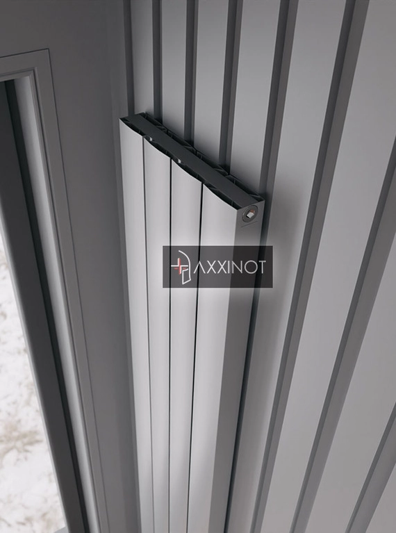 Axxinot Barkas V 1500 - вертикальный алюминиевый радиатор высотой 1530 мм