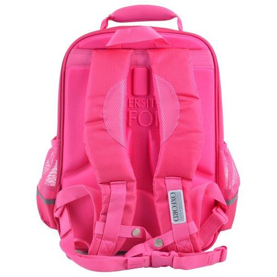 Çanta məktəbli Oxford çəhrayı 40x29,5x12sm - 555706