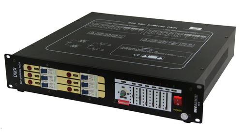 INVOLIGHT AD6 - цифровой диммер, 6 каналов по 2,2 кВт, дроссели, DMX-512