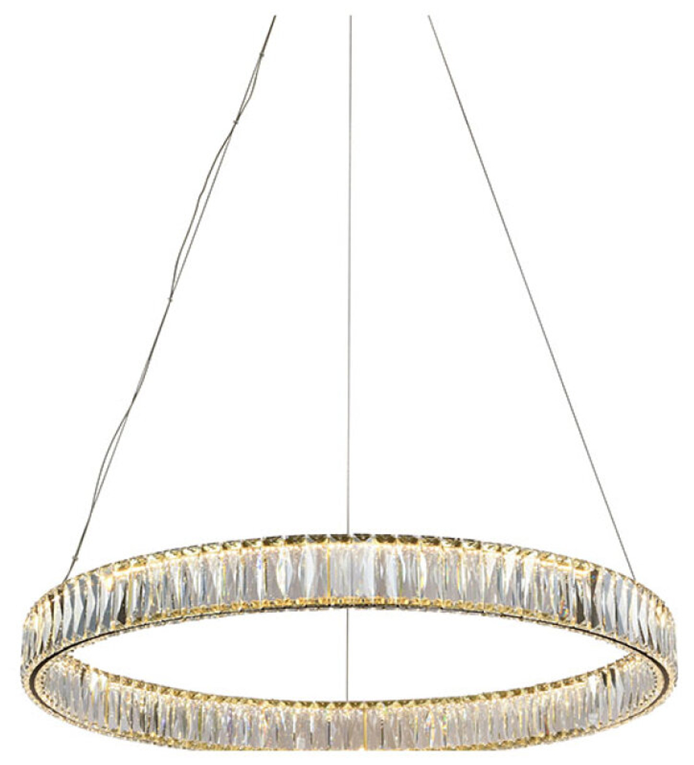 Подвесной светильник Newport КРИСТАЛ 8242N/80 C euromat.gold