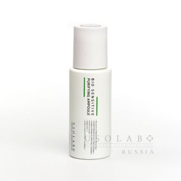 USOLAB Ампульная сыворотка для чувствительной и жирной кожи, 50 мл | Bio Sensitive Purifying Ampoule