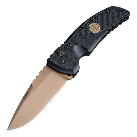 Складной нож Hogue "EX-A01 SIG Sauer" HG/36130 c клинком из стали 154CM, рукоять G10