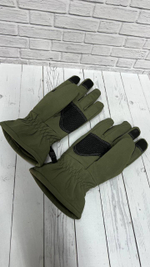 Тактические перчатки softshell олива