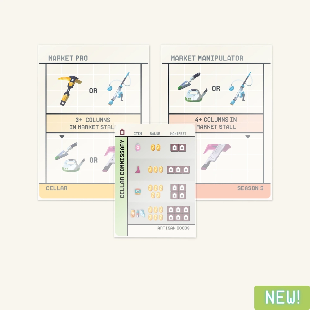 TEND: Hive & Cellar - дополнения к настольной игре