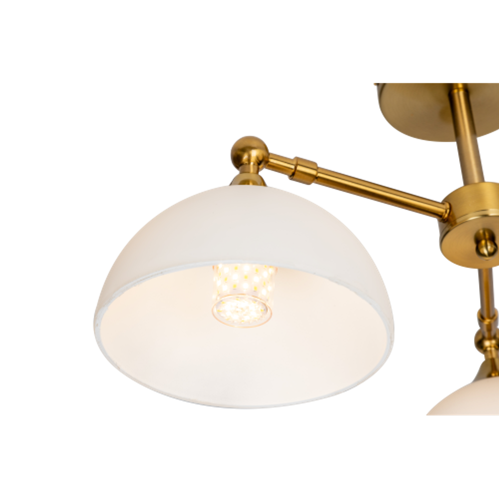Люстра Rivoli Emina 3332-303 3хЕ27 40Вт модерн | Rivoli