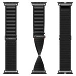 Ремешок Spigen WBF1 Band для Apple Watch 44/45/46/49 мм Black