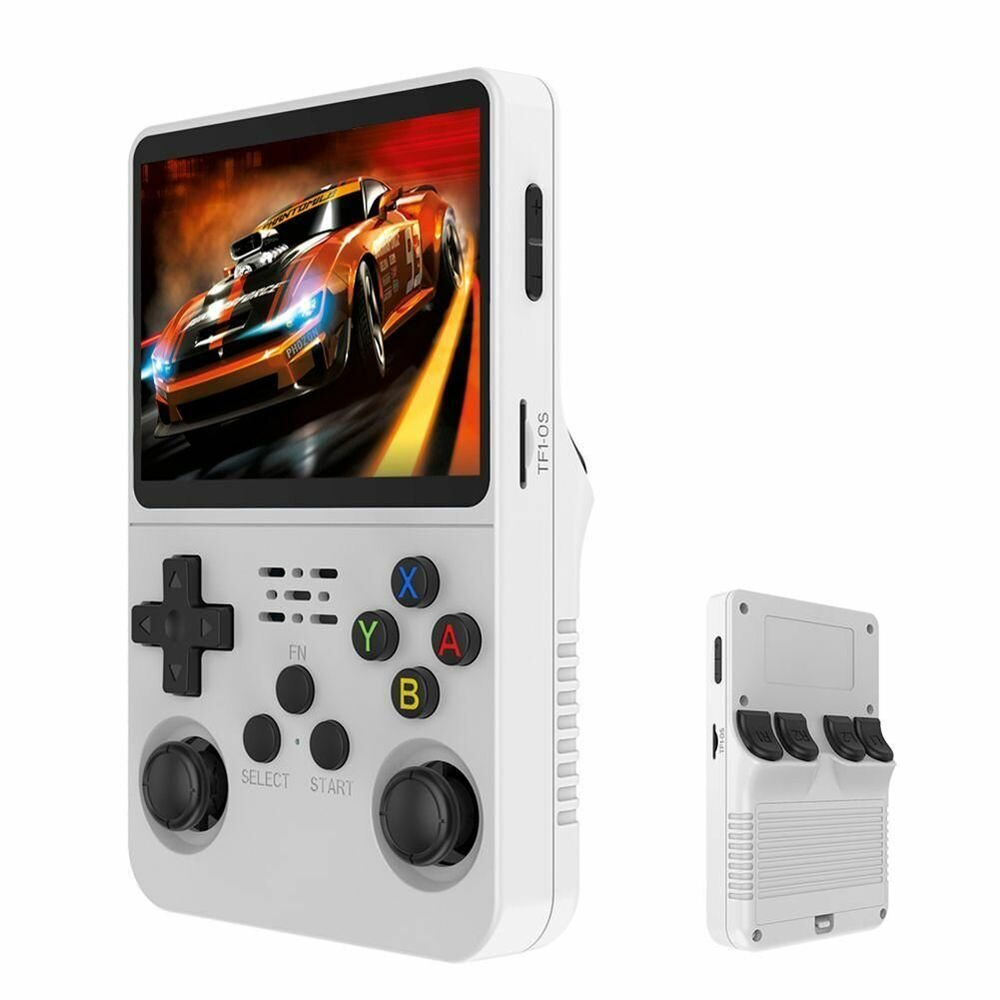 R36S Портативная ретро аркадная портативная игровая консоль GBAFCGB. 64G. белый