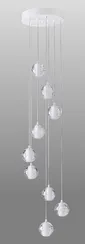 Подвесной светильник Gaspar GASPAR SP9 D300 WHITE Crystal Lux