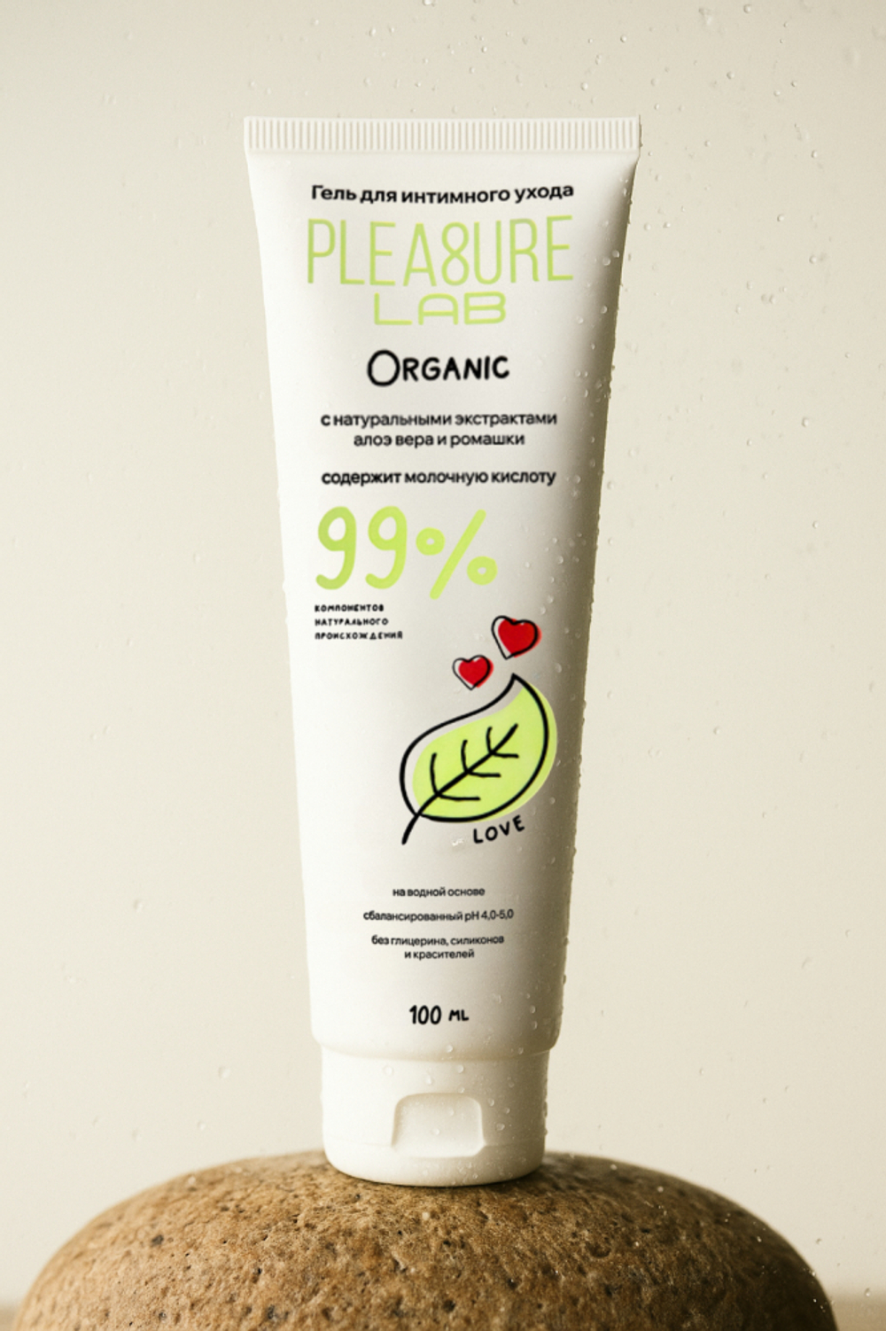 Pleasure Lab Organic - Лубрикант, 100 мл