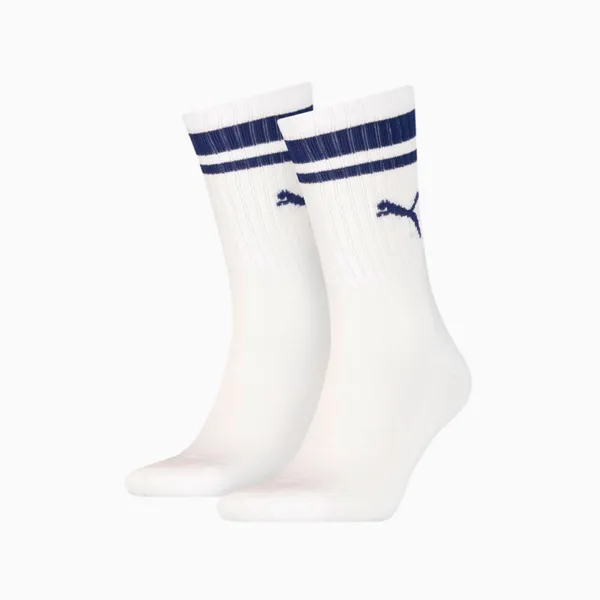 Носки (2 пары) взрослые PUMA CREW HERITAGE STRIPE 2P UNISEX