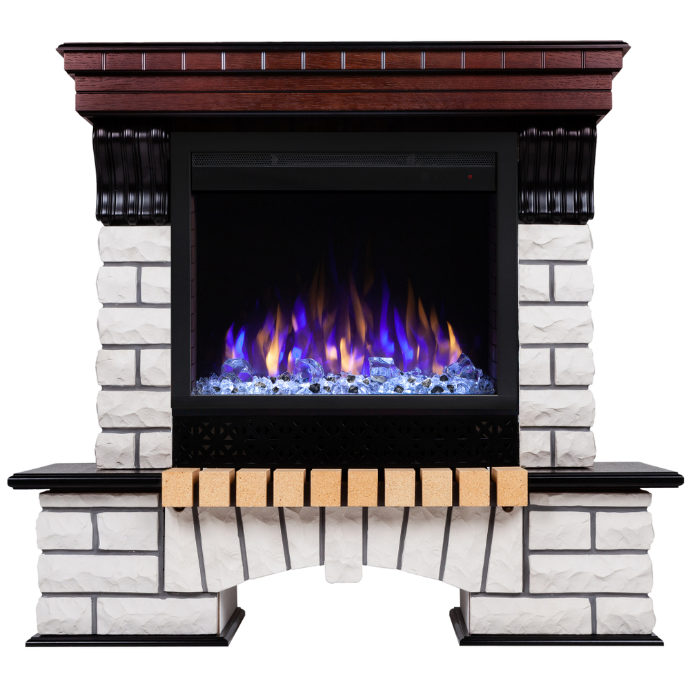 Каминокомплект Real Flame Country 25/25,5 AO с очагом Saphir 25,5