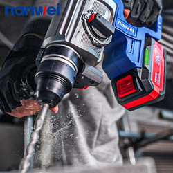 Перфоратор аккумуляторный Nanwei NW-H8261-4, 20V, SDS-Plus, 2 АКБ 4 Ач