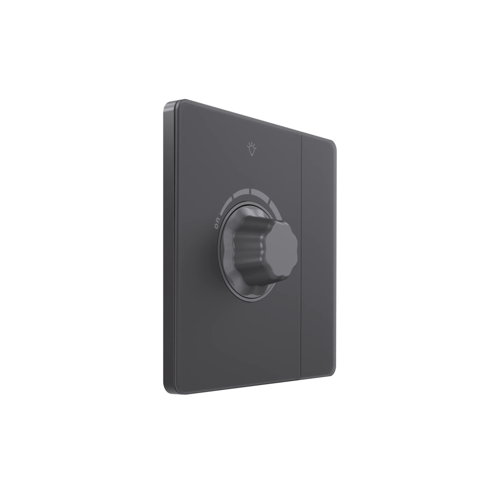 Systeme Infinity, Светорегулятор TRIAC c выключателем С/У 300Вт (250В), Вулканический пепел