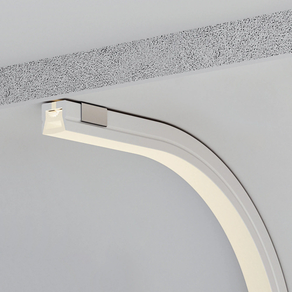 Силиконовый профиль WPH-FLEX-1212-TOP-S8-20m WHITE (Arlight, Силикон) 041091
