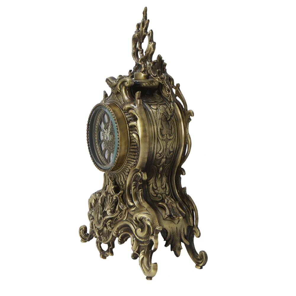 Bello De Bronze Часы бронзовые каминные Ласу
