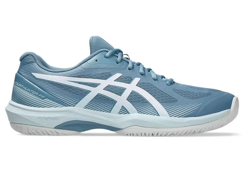 Мужские кроссовки для сквоша/бадминтона Asics Court Hunter FF - saba blue/white