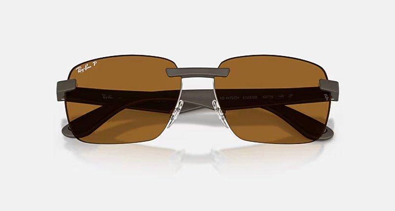 RAY-BAN RB4470CH 6124BB POLARIZED LENSES
