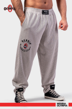 Спортивные брюки Oversized Sweat Joggers SIGNATURE 796 Светло серые