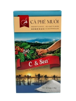 Кофе растворимый с солью C&SEA, Ca phe muoi 160г