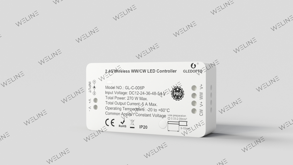 Mono, CCT и RGBCW Контроллеры Zigbee Weline ZigBox