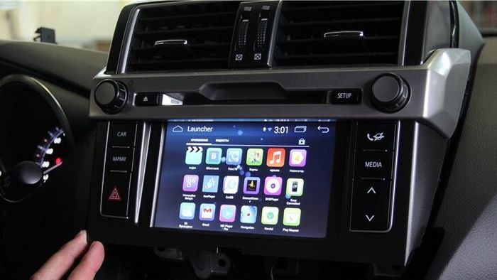 Мультимедиа блок для Toyota Prado 150 2013-2017 (поддержка JBL и 360) - RDL-01- на Android 12, Быстрая, Carplay, 4G SIM-слот