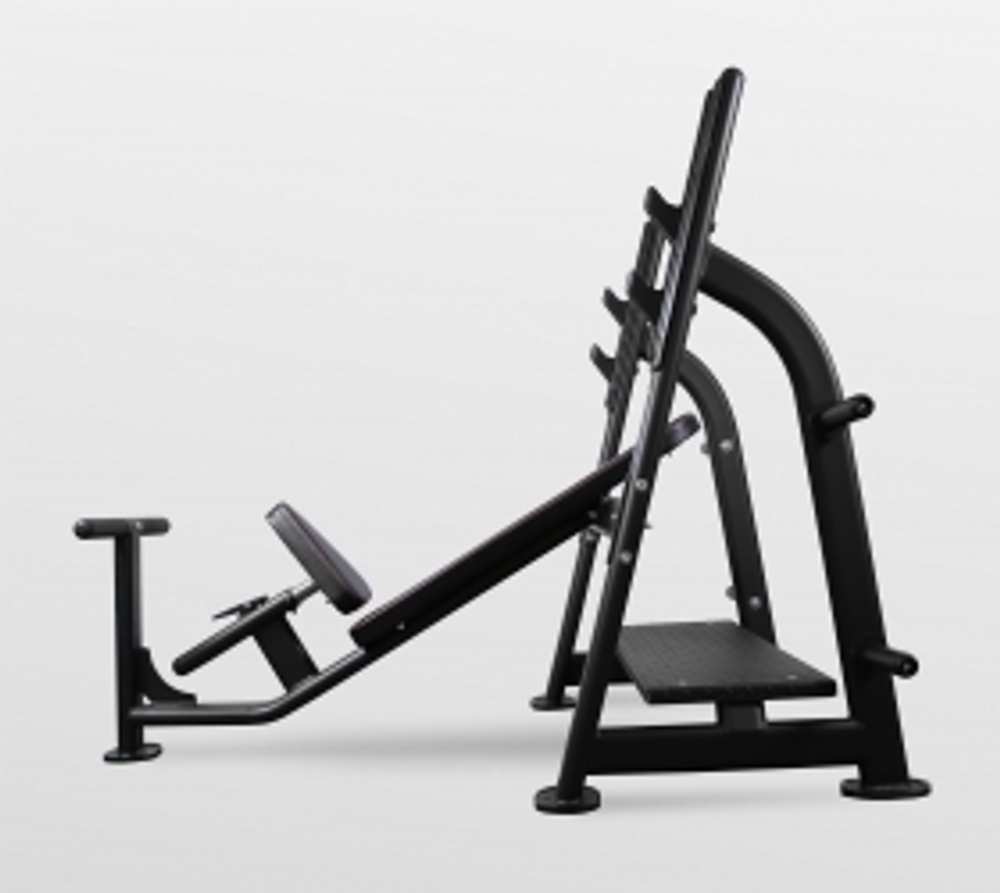 Скамья для жима наклонная Bronze Gym BR-1014