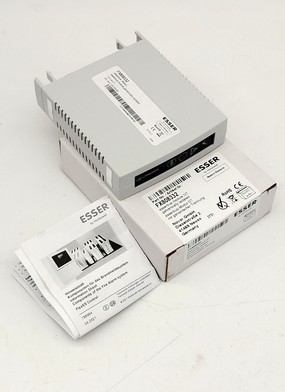 Модуль Esserbus карта шлейфа адресный Honeywell ESSER FX808332