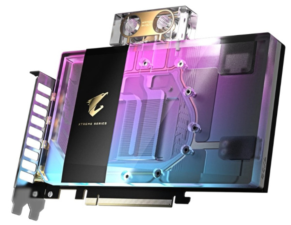 Видеокарта GIGABYTE GeForce RTX 5080 AORUS XTREME WATERFORCE WB (GV-N5080AORUSX WB-16GD)