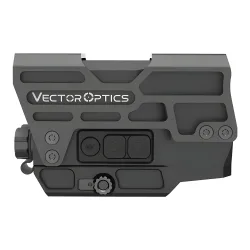 Прицел коллиматорный Vector Optics Frenzy PLUS 1x31x26 (SCRD-67) - вид сбоку, панель кнопок и крепление