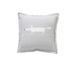 Постельное белье MR FOX GRIS Blanc des Vosges 1.5 спальное Серый