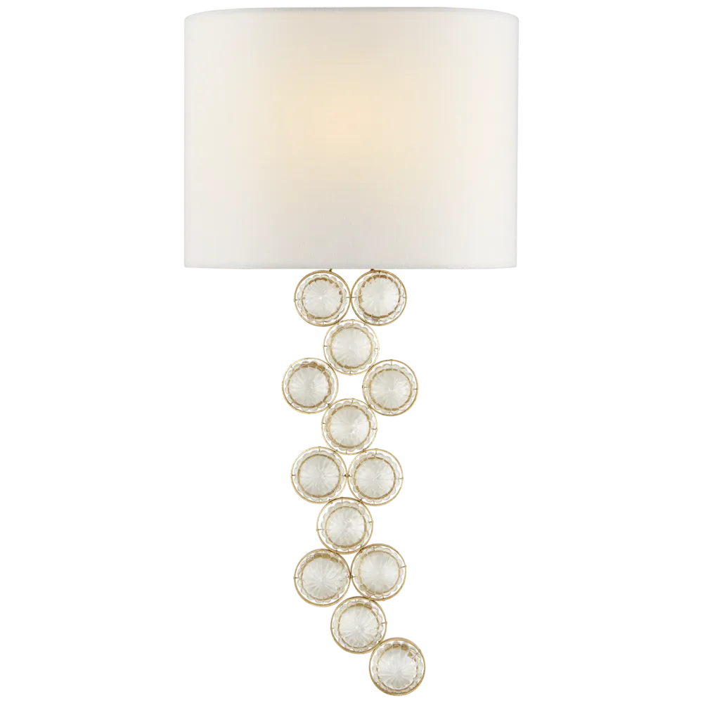 Бра Milazzo Medium Left Sconce, арт. JN 2201BSL/CG-L
